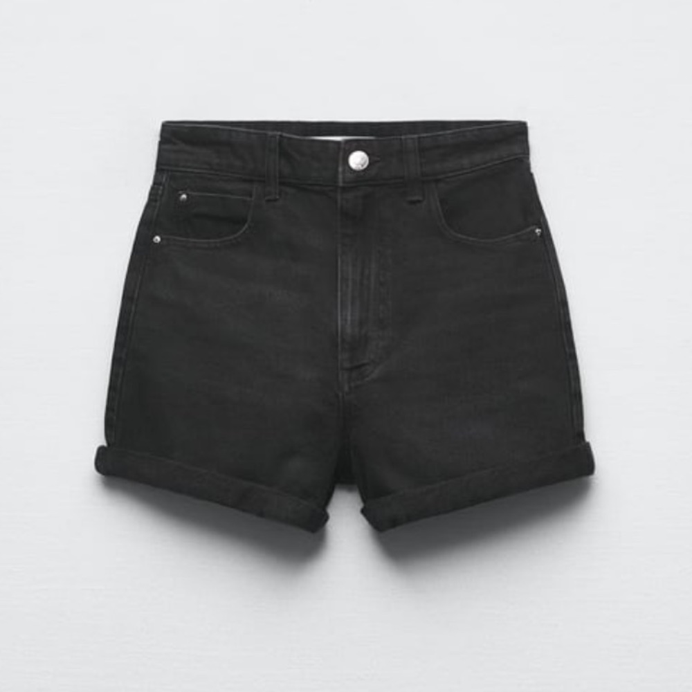 Zara mom shorts
